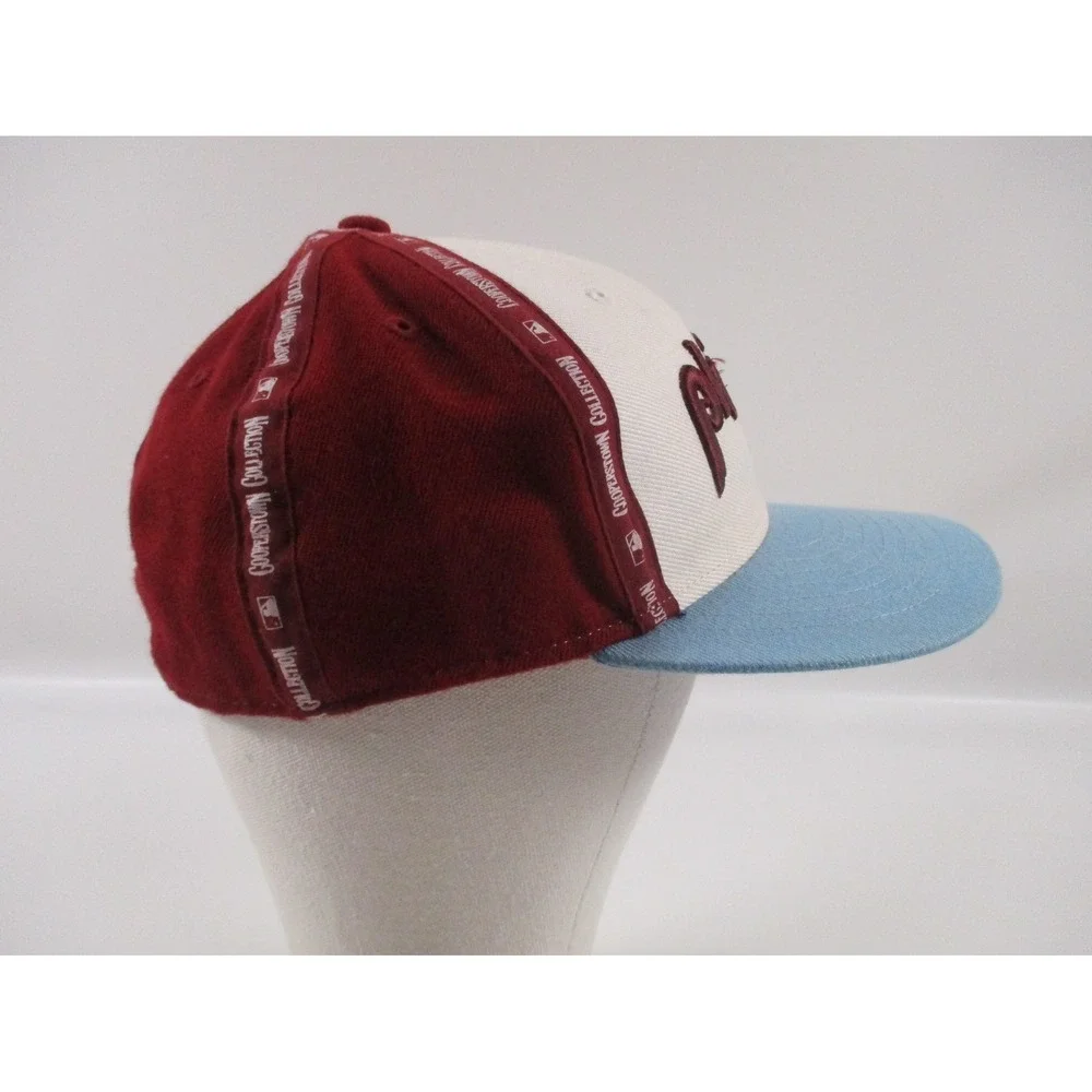 Vtg Philadelphia Phillies Twins Enterprise Cooperstown Collection Hat Sz 7‎ 3/8
